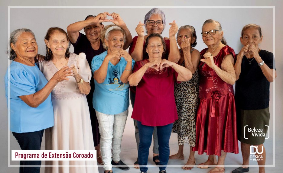 Programa Coroado realiza a I Exposição Fotográfica Beleza Vívida no Dia do Idoso, na ASSIC